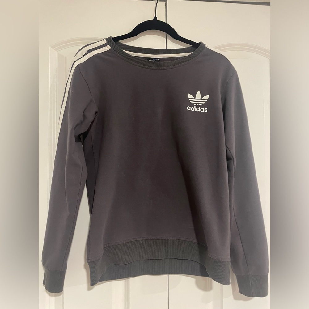 Adidas sweatshirt gray